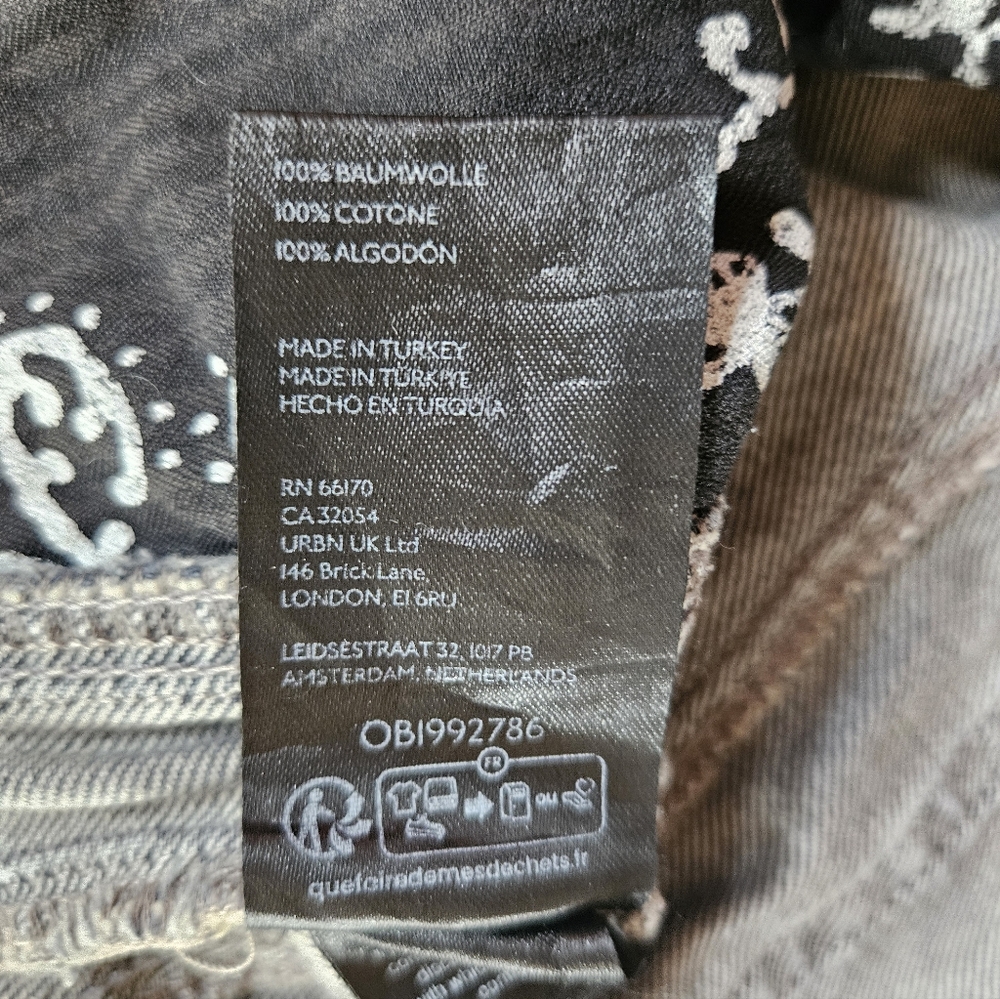 Free People Good Luck Barrel Jeans Mid Rise Distressed Relaxed Kismet  28 NWOT - Picture 5 of 15